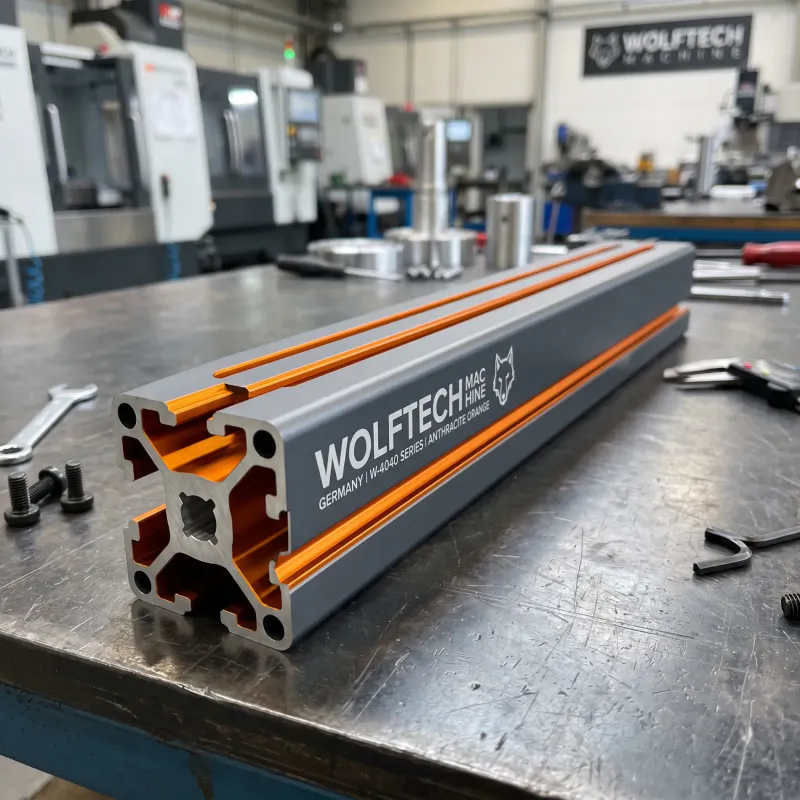 Aluminium profile machining center