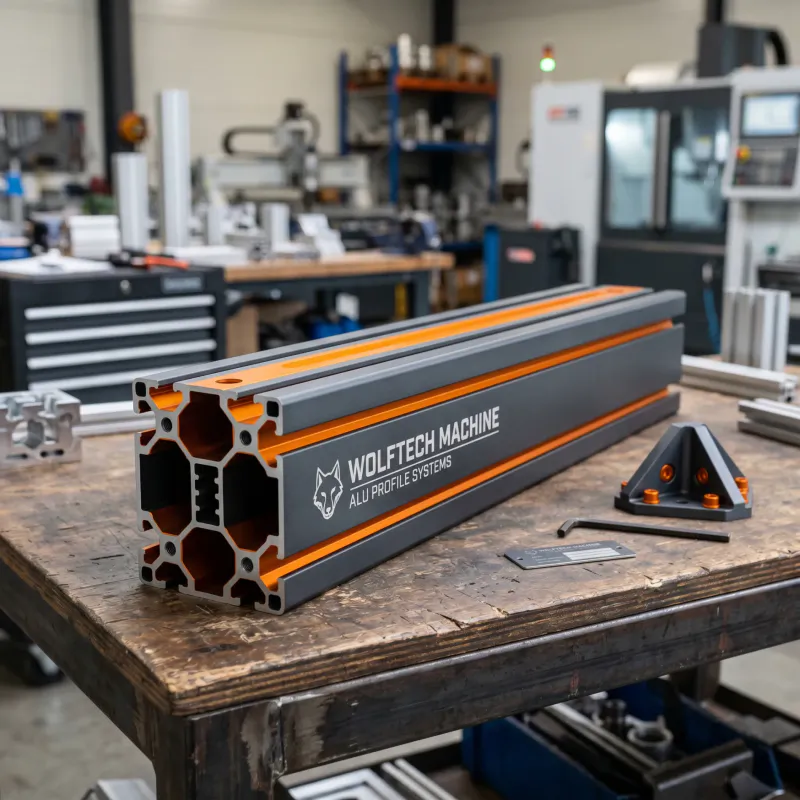 Aluminium profile cutting and milling center