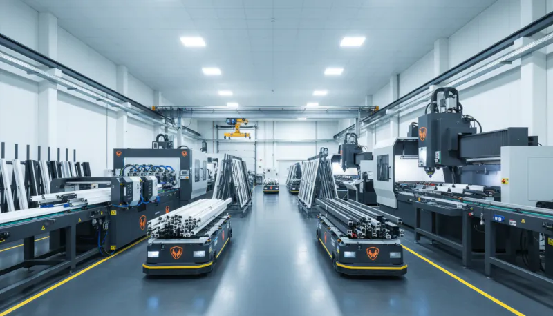 खिड़की और दरवाजा निर्माण मशीन