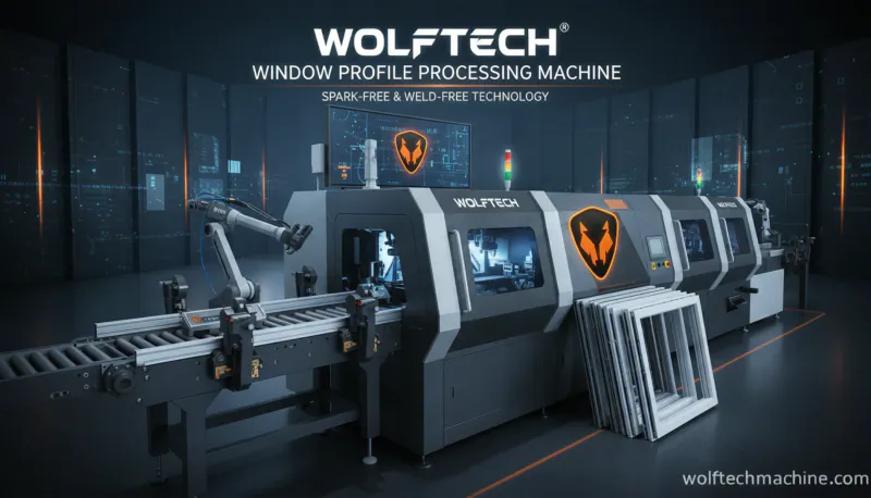 Efficient uPVC Window Production Machine