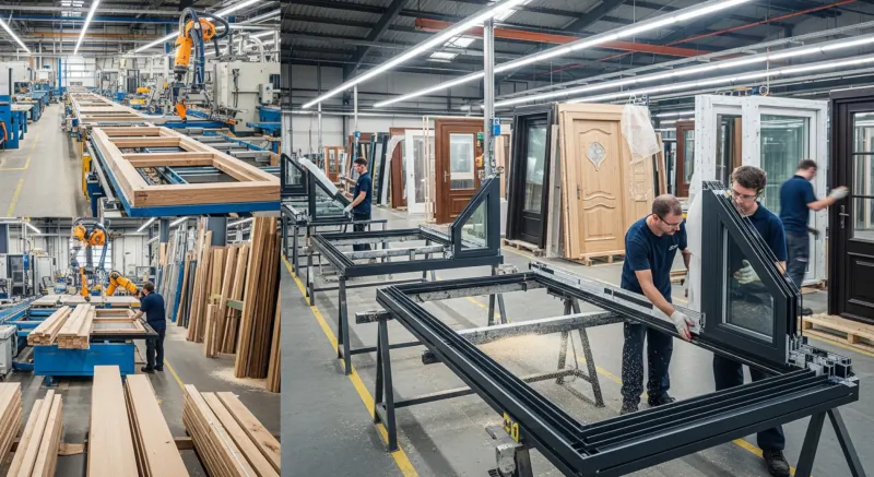 एल्युमिनियम विंडो मेकिंग मशीन