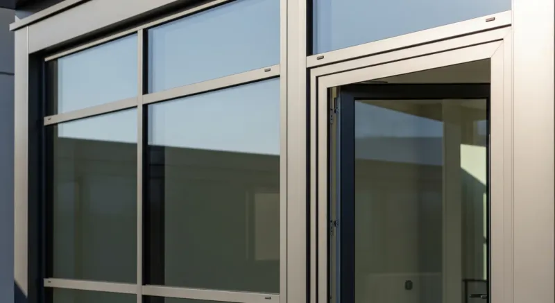 Machine de sertissage d’angle pour fenêtres en aluminium