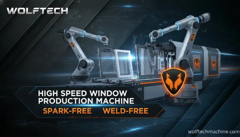High Speed Window Production Machine