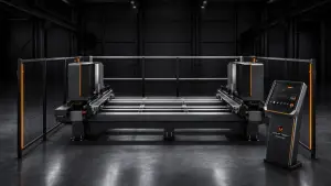 Machine de soudage de fenêtres PVC à 4 têtes BETA WOLF QUADRO V