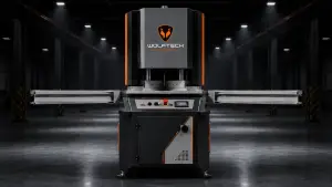 Machine de soudage à tête unique pour profils de fenêtres en PVC BETA WOLF 200
