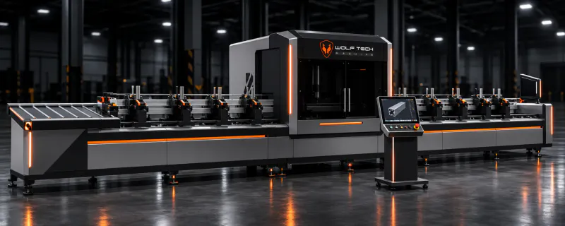 5 Axis Machining Center for Aluminium Profiles SIGMA WOLF XV PRO