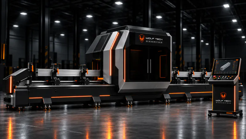 5 Axis Profile Machining Center for Aluminium SIGMA WOLF XXI PRO