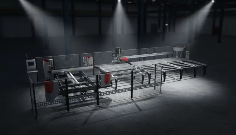 PVC Welding and CNC 3 Axis Lame Sash Corner Cleaning Center TD 3040