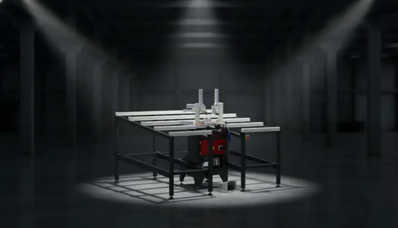 Μηχανή Καθαρισμού V για Προφίλ PVC CH 3040