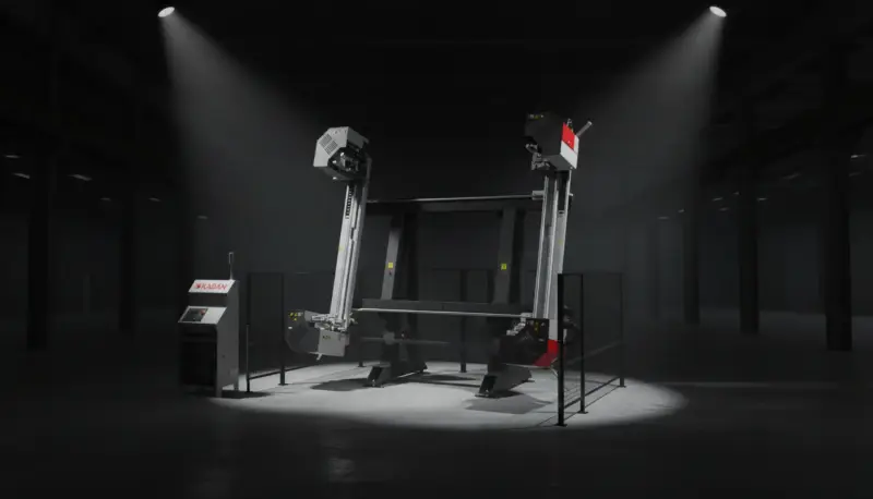 वर्टिकल फोर हेड वेल्डिंग मशीन MV 1010