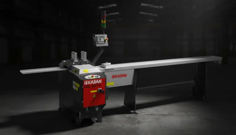 Automatic PVC Glazing Bead Saw & Digital Measurement System HD 2014