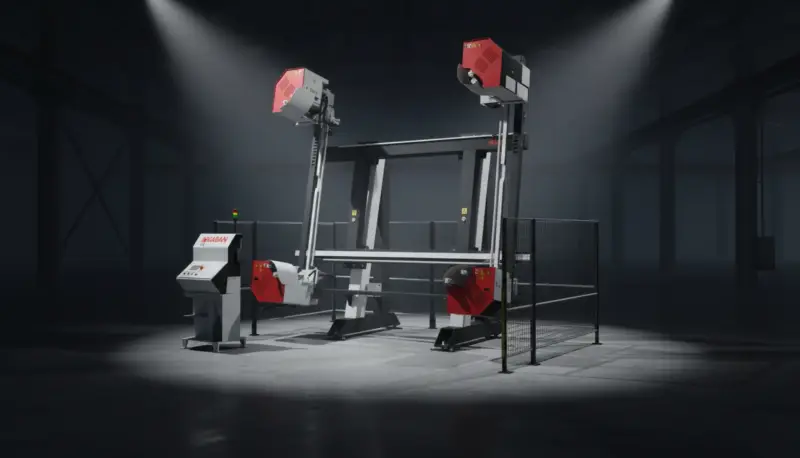 Vertical Four-Head PVC Window Welding Machine MV 1020