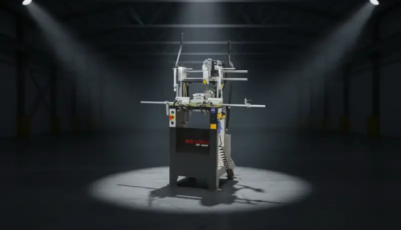 Manual Triple Drill Copy Routing Machine for PVC DE 4050