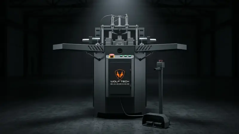 Aluminium Corner Crimping Machine WOLF 28 ECO