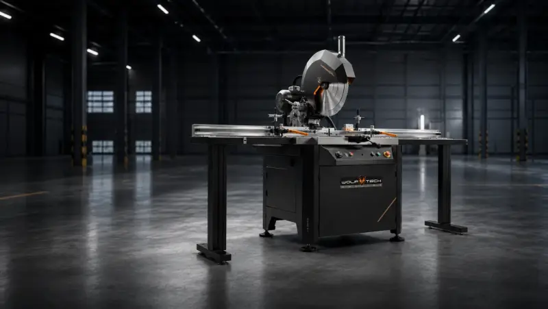 Segatrice manuale per taglio alluminio ALPHA WOLF 400M PRO