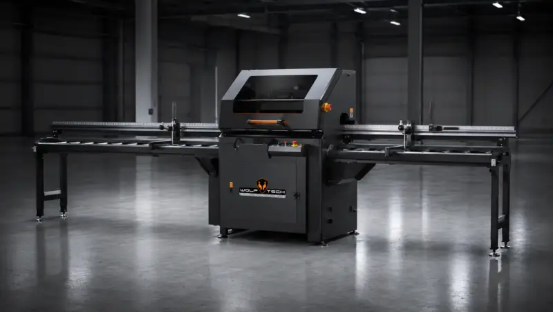Single Head Saw Machine for PVC ALPHA WOLF 400