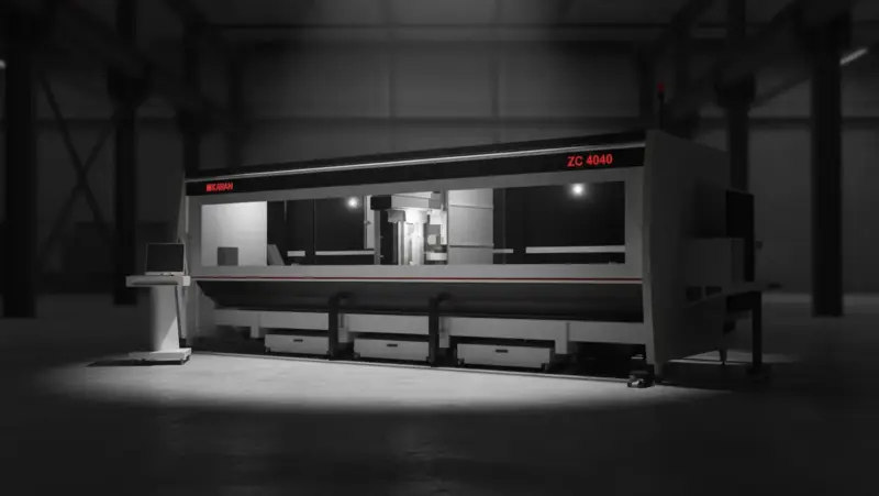 4 Axis Machining Center for Aluminium Kaban ZC 4040