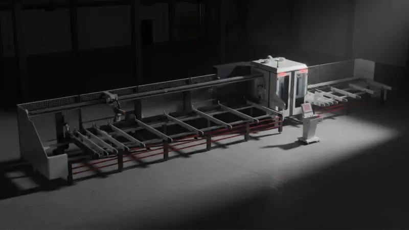 Profile Cutting and Machining Center KABAN ZC 2010 