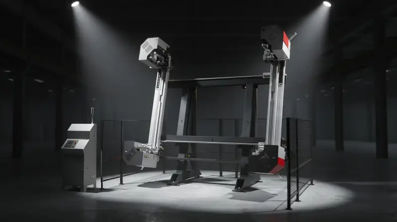 Dikey Dört Kafalı Kaynak Makinesi MV 1010