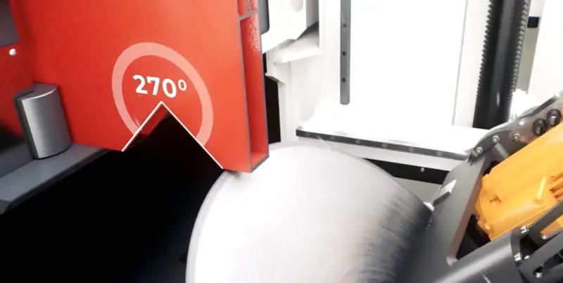 Aluminium Profile Facade Milling Machine KABAN ZE 2010