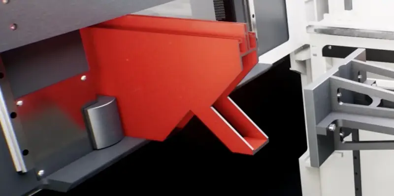 Aluminium Profile Facade Milling Machine KABAN ZE 2010