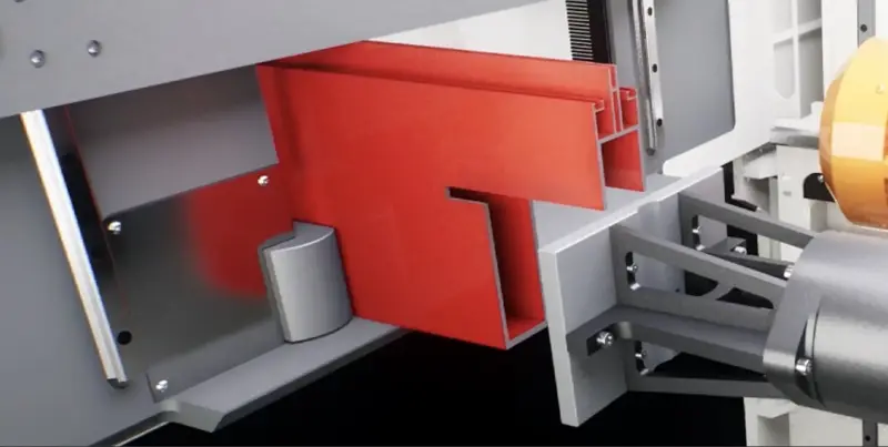 Aluminium Profile Facade Milling Machine KABAN ZE 2010