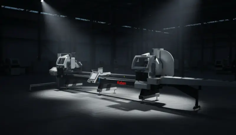 Servo Controlled Double Head Aluminum Cutting Machine AC 2050 