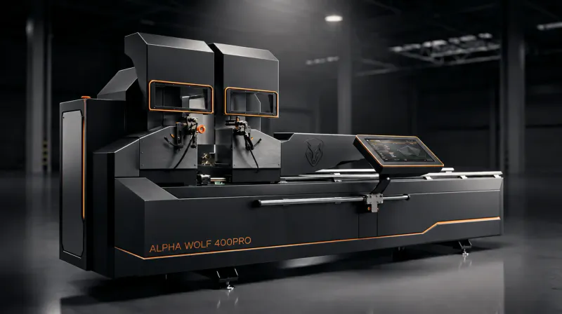 डबल हेड कटिंग मशीन ALPHA WOLF 500PRO